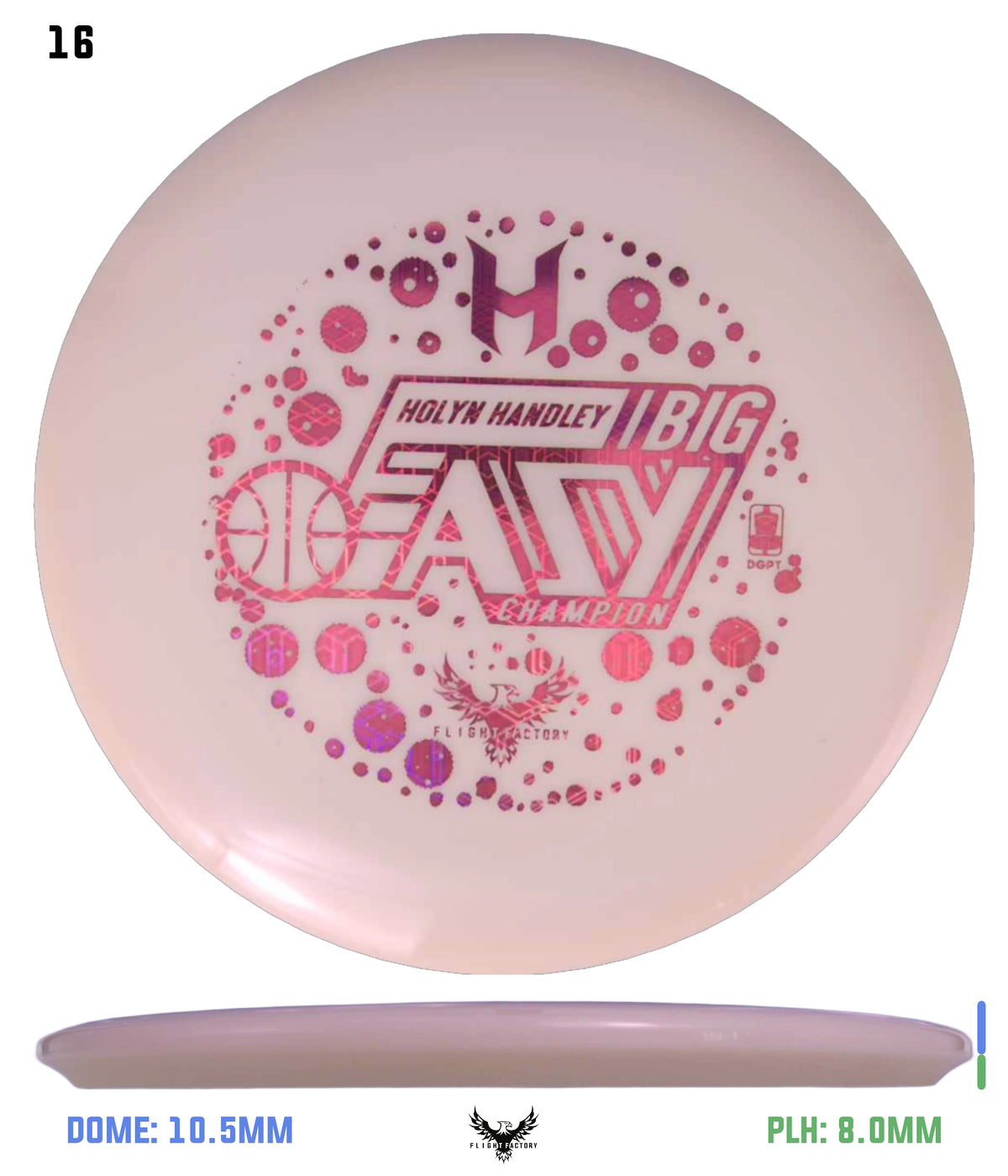 Discraft Hoyln Handley ESP Glo Buzzz - 2026 Big Easy Open Champion
