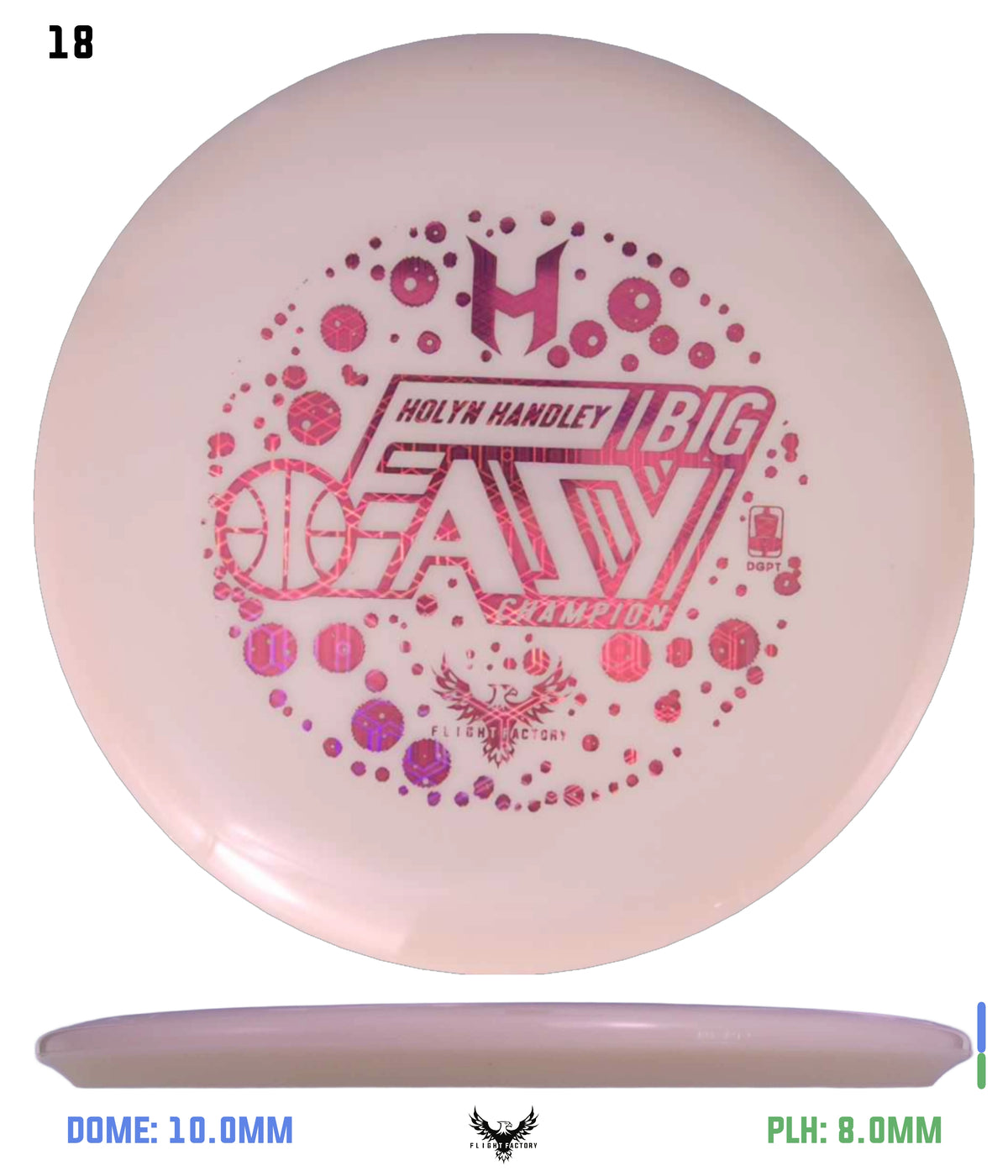 Discraft Hoyln Handley ESP Glo Buzzz - 2026 Big Easy Open Champion