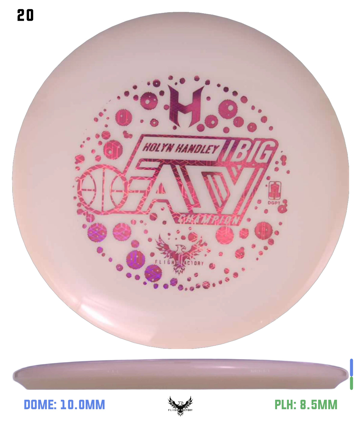 Discraft Hoyln Handley ESP Glo Buzzz - 2026 Big Easy Open Champion