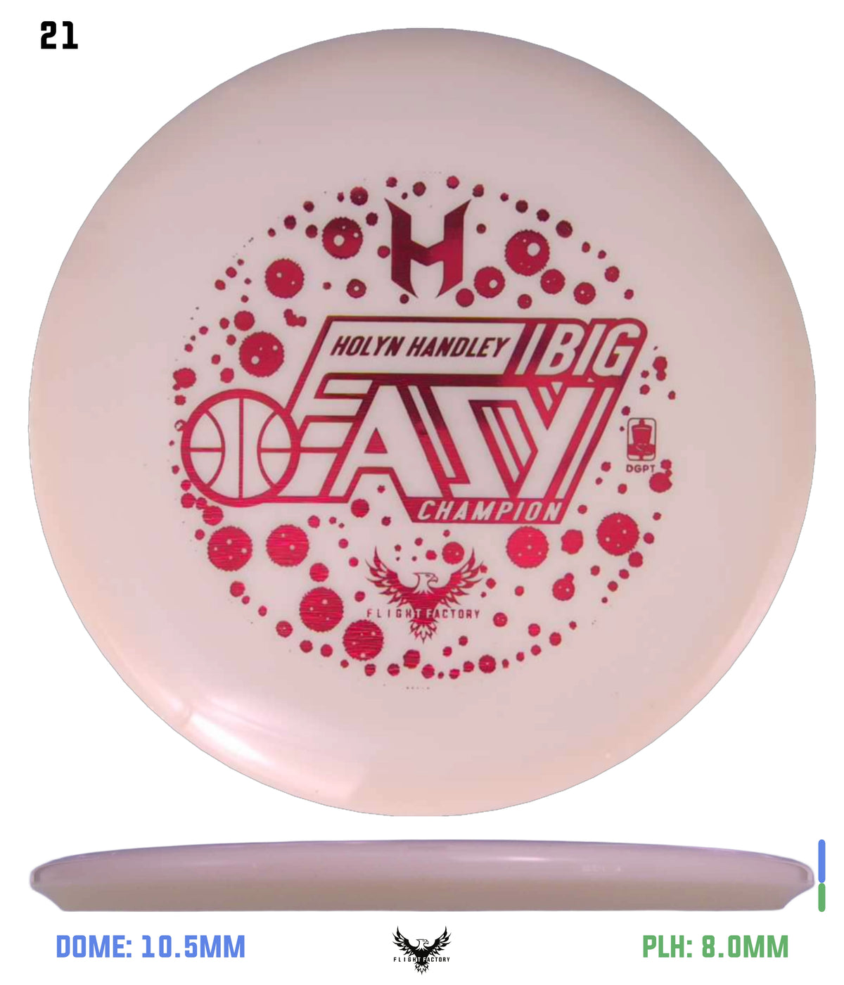 Discraft Hoyln Handley ESP Glo Buzzz - 2026 Big Easy Open Champion