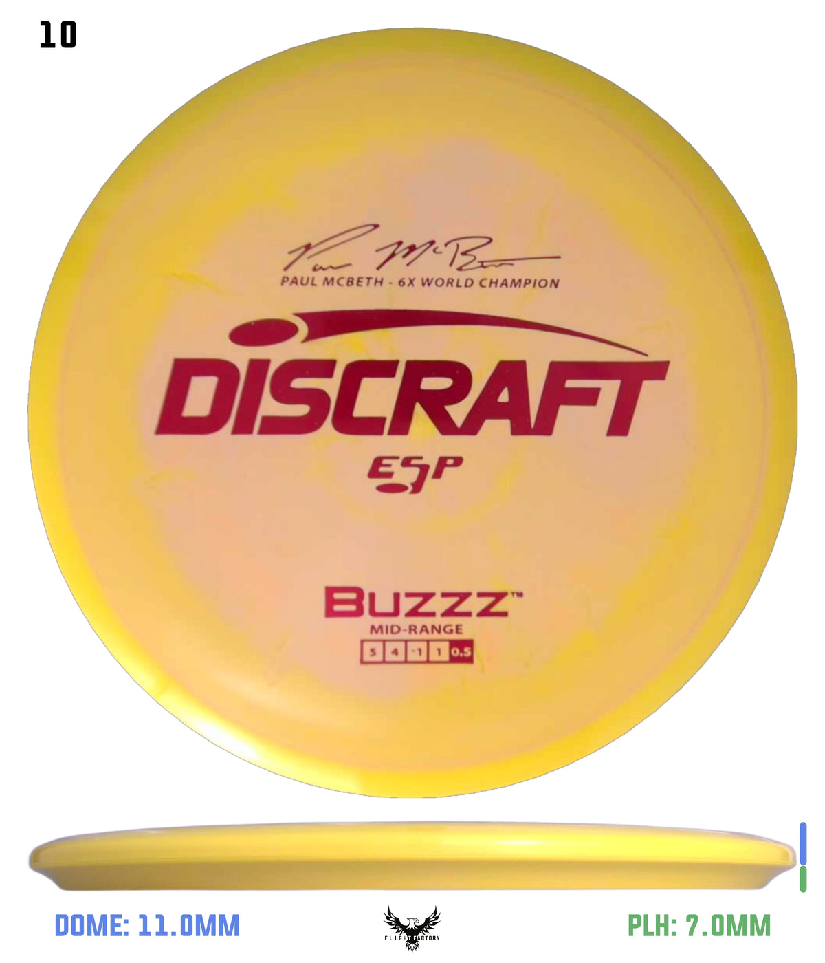 Discraft Paul McBeth 6x Signature Series ESP Buzzz
