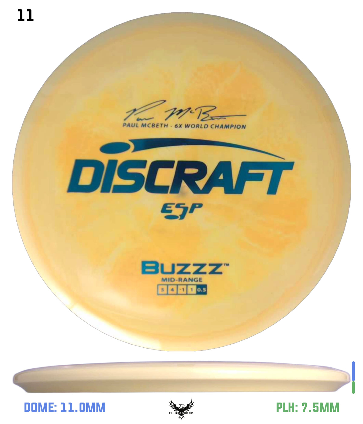 Discraft Paul McBeth 6x Signature Series ESP Buzzz