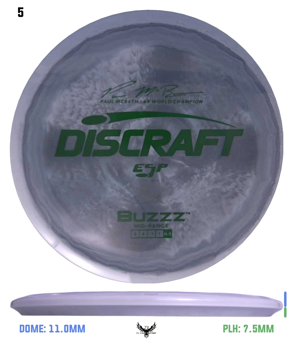 Discraft Paul McBeth 6x Signature Series ESP Buzzz