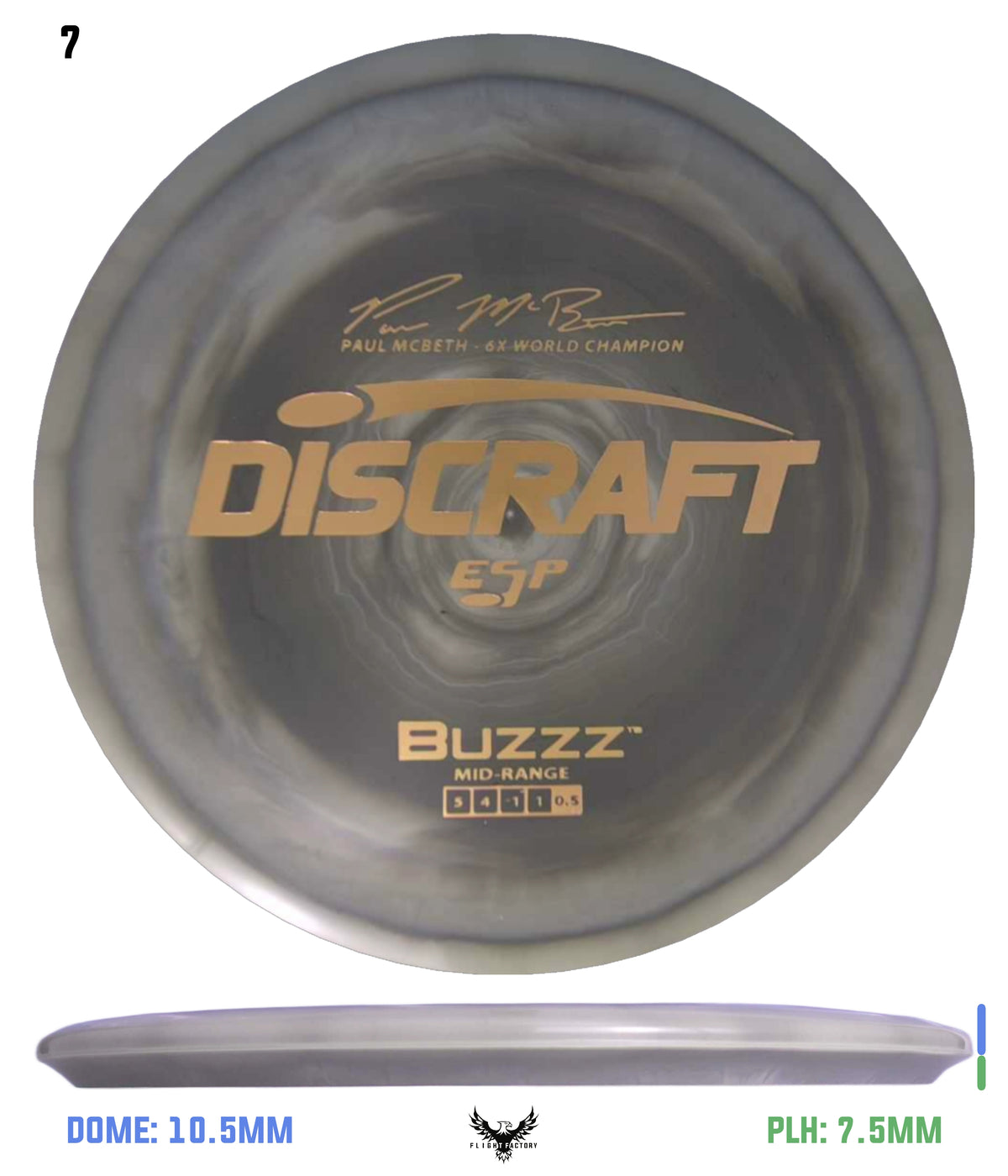 Discraft Paul McBeth 6x Signature Series ESP Buzzz
