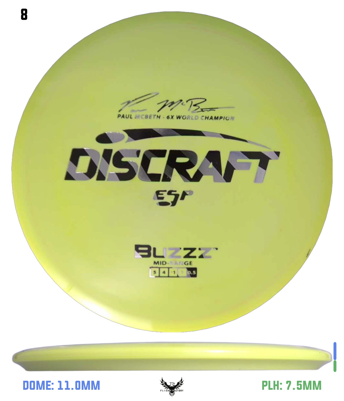 Discraft Paul McBeth 6x Signature Series ESP Buzzz