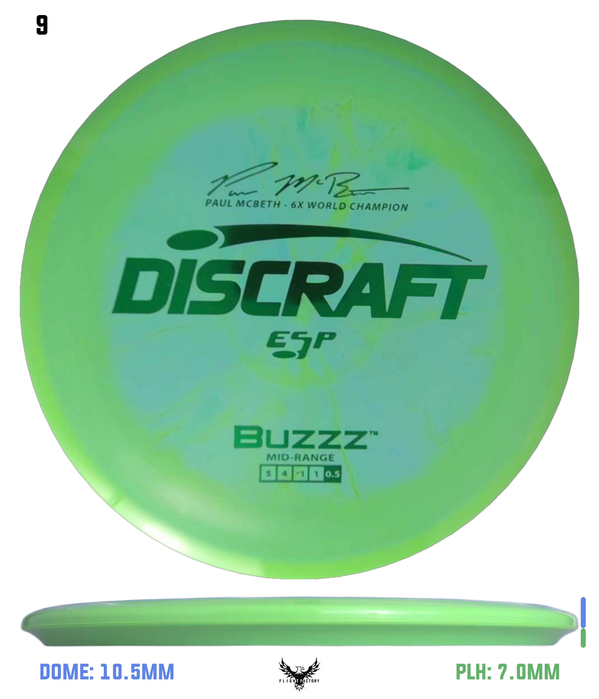 Discraft Paul McBeth 6x Signature Series ESP Buzzz