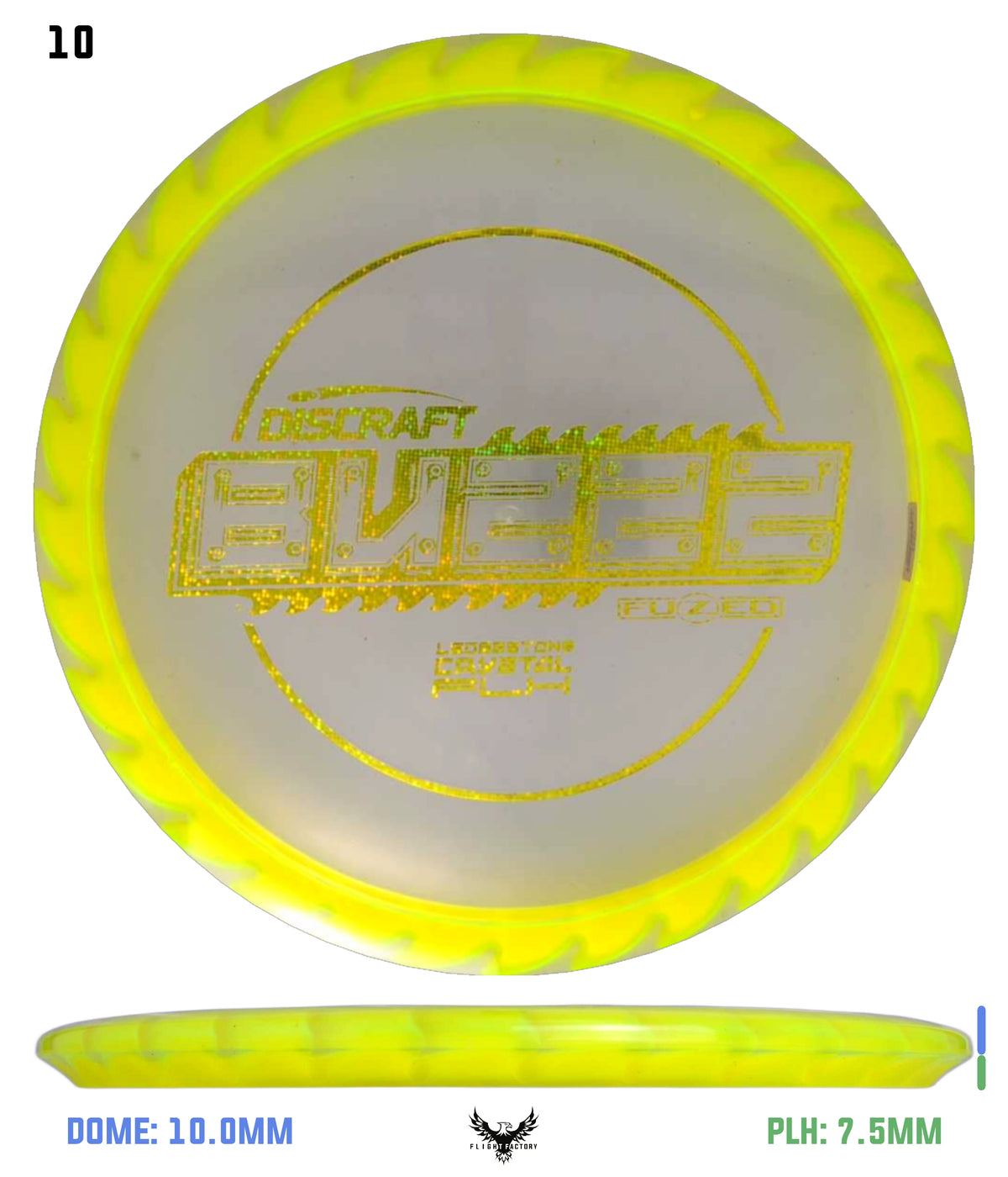 Discraft Charity Edition Cryztal FLX FuZed Buzzz - Ledgestone 2025 Finale