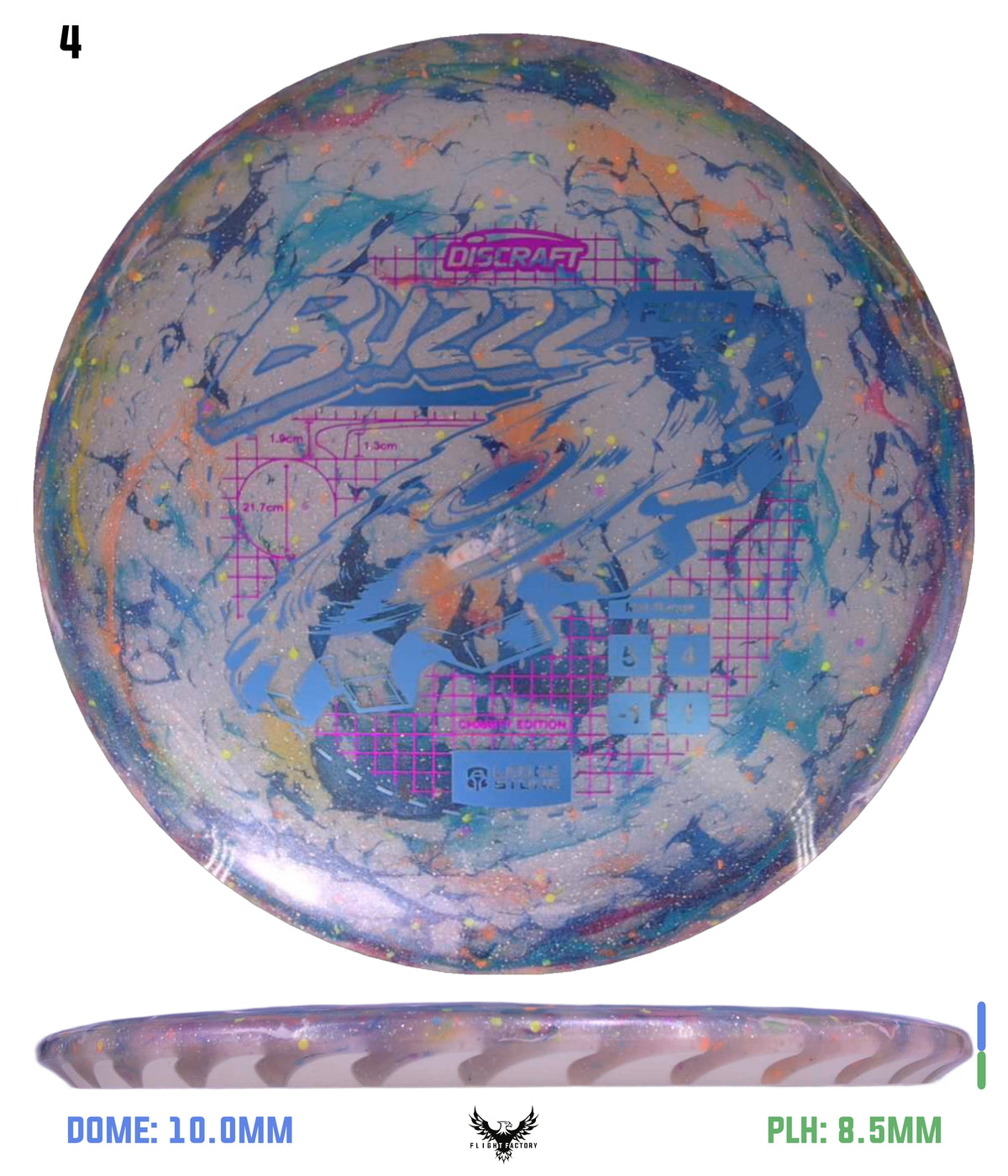 Discraft Ledgestone Charity FuZed Buzzz w/ Solid ESP Rim (2026)
