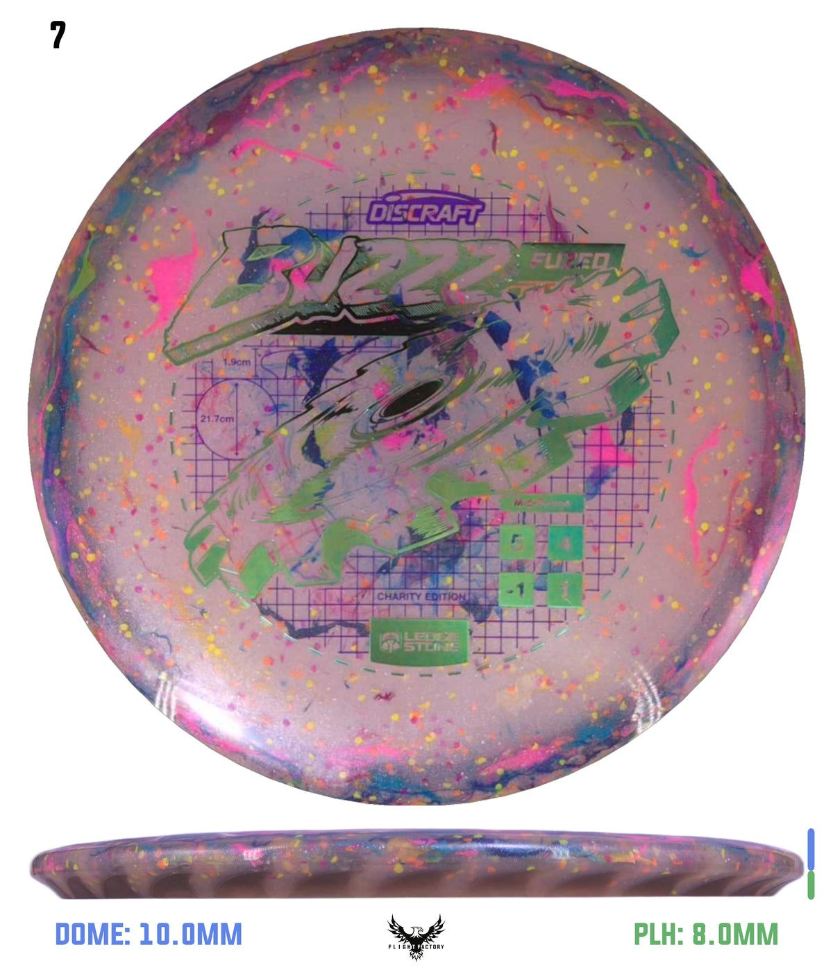 Discraft Ledgestone Charity FuZed Buzzz w/ Solid ESP Rim (2026)