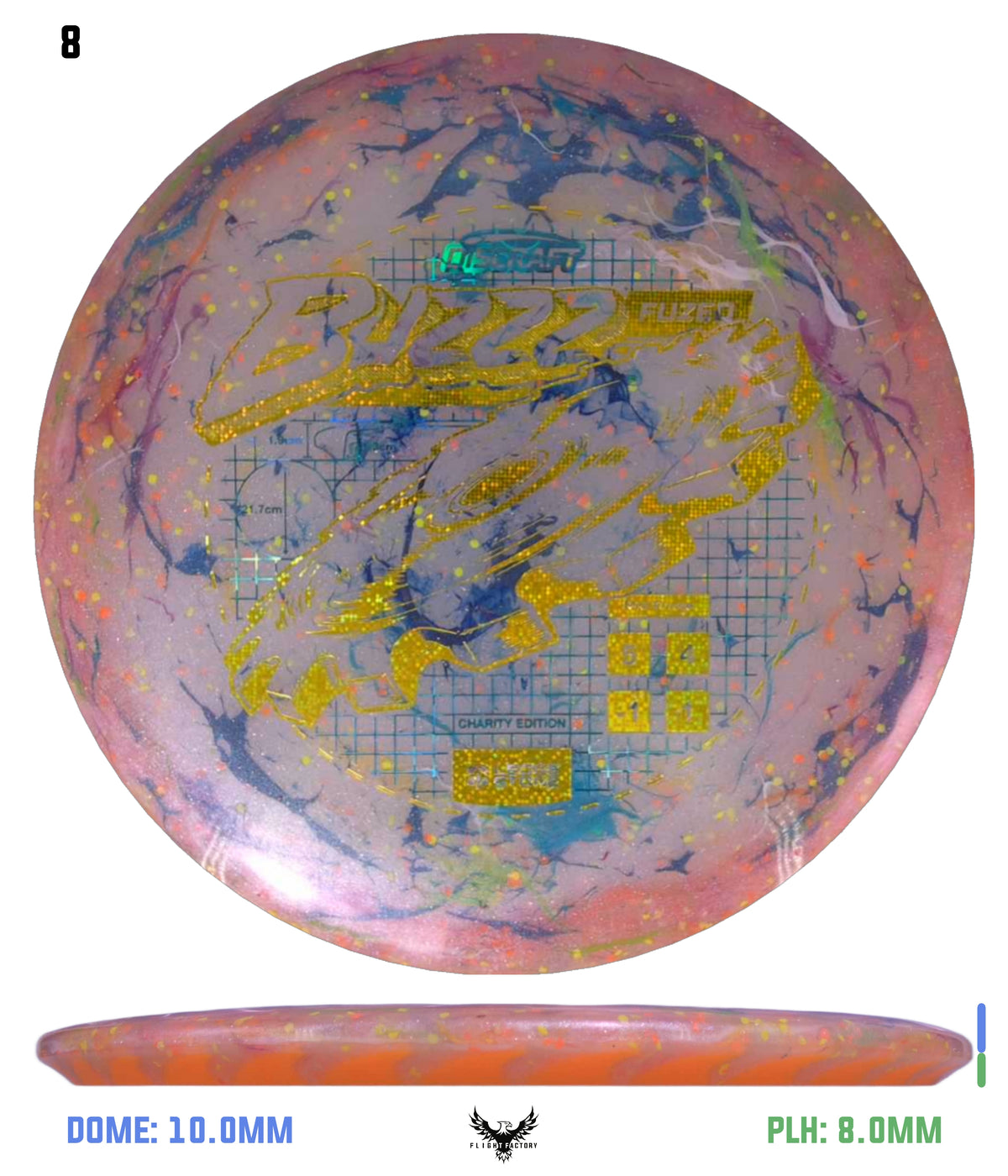 Discraft Ledgestone Charity FuZed Buzzz w/ Solid ESP Rim (2026)