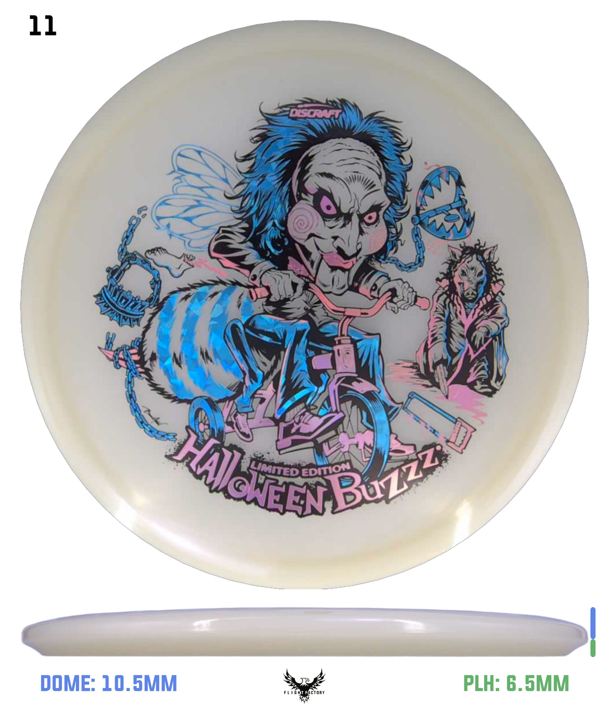 Discraft Mega Glo Buzzz - Halloween 2026