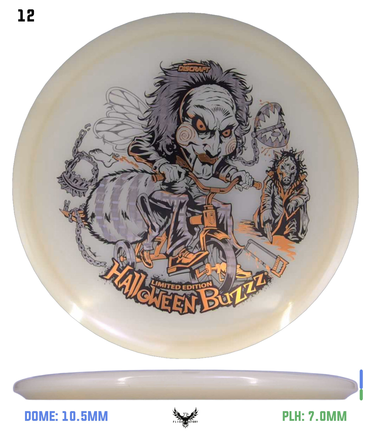 Discraft Mega Glo Buzzz - Halloween 2026