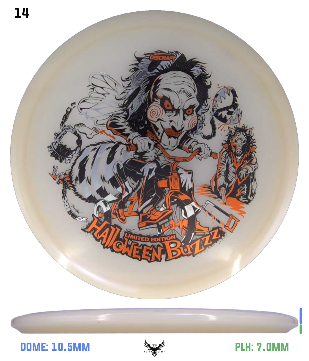 Discraft Mega Glo Buzzz - Halloween 2026