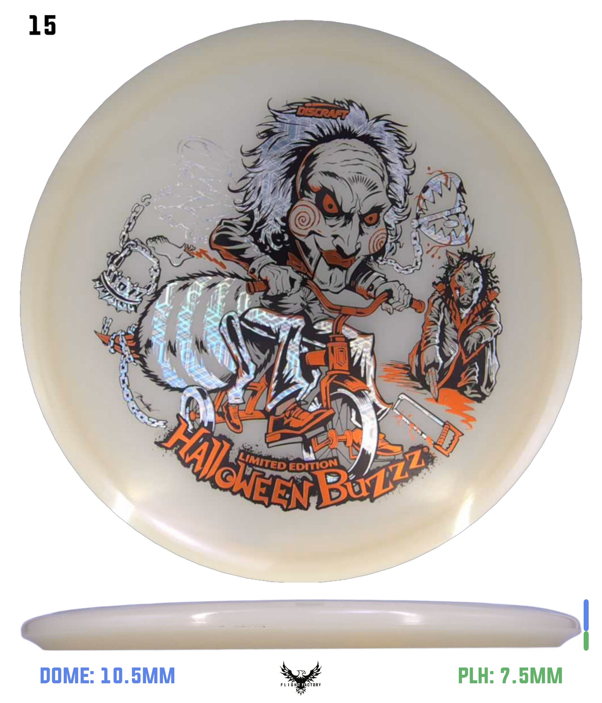 Discraft Mega Glo Buzzz - Halloween 2026