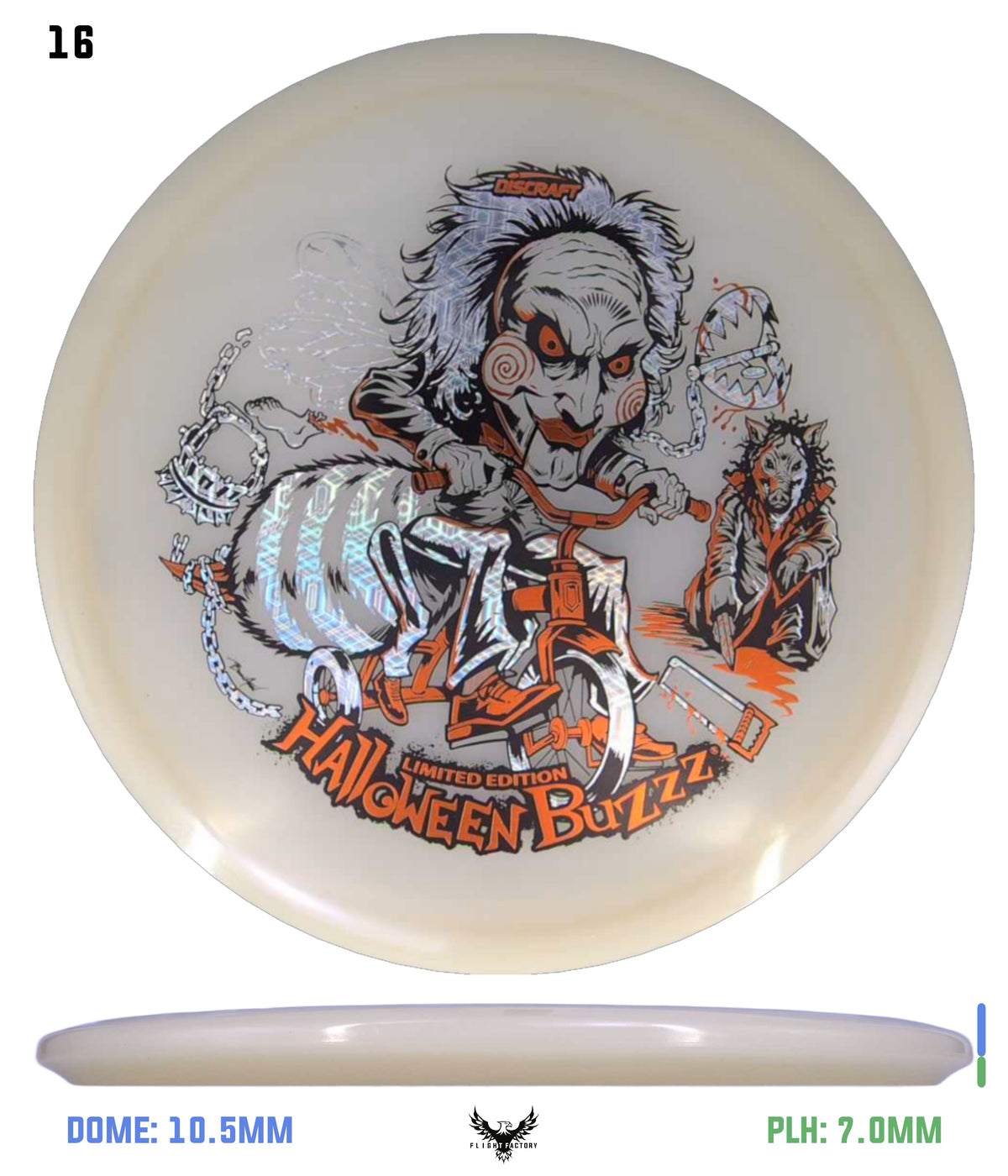 Discraft Mega Glo Buzzz - Halloween 2026