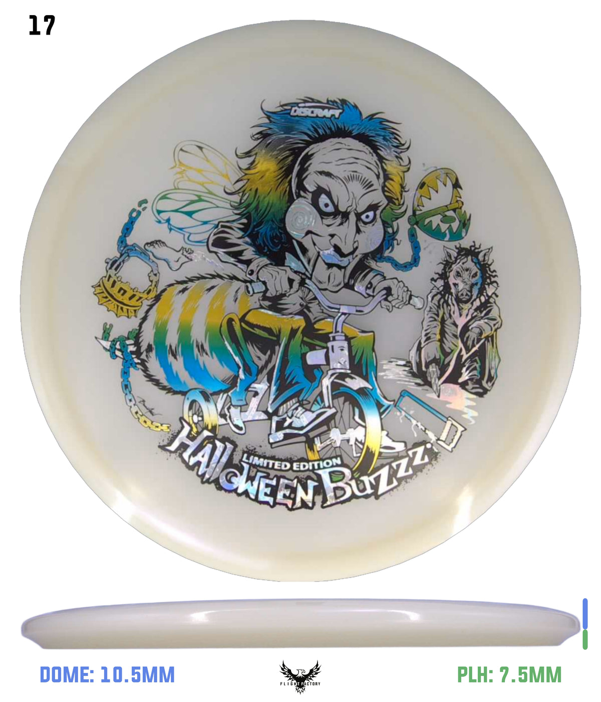 Discraft Mega Glo Buzzz - Halloween 2026