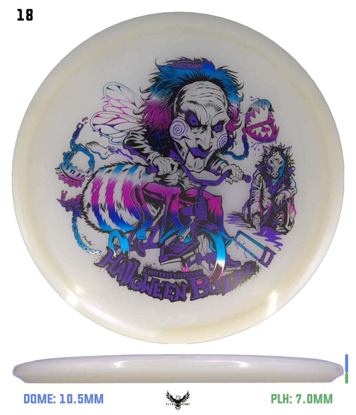 Discraft Mega Glo Buzzz - Halloween 2026