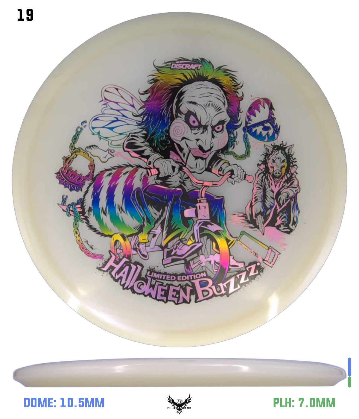 Discraft Mega Glo Buzzz - Halloween 2026