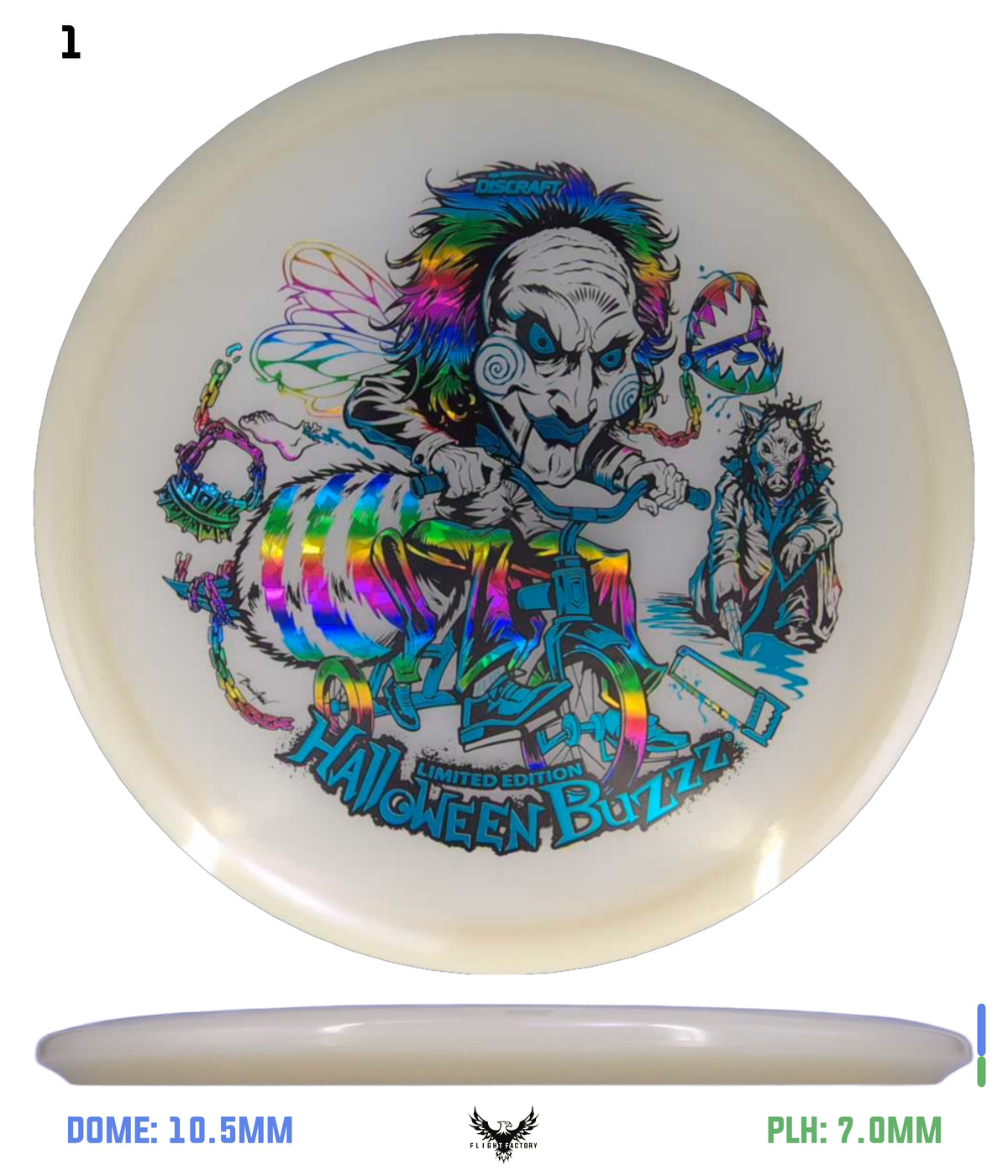 Discraft Mega Glo Buzzz - Halloween 2026