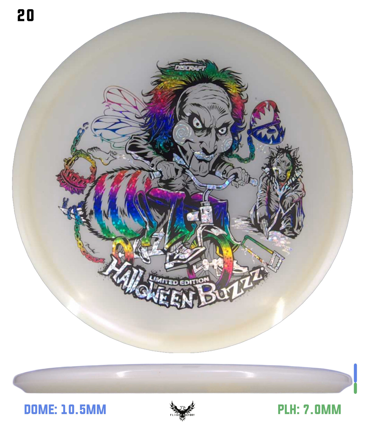 Discraft Mega Glo Buzzz - Halloween 2026