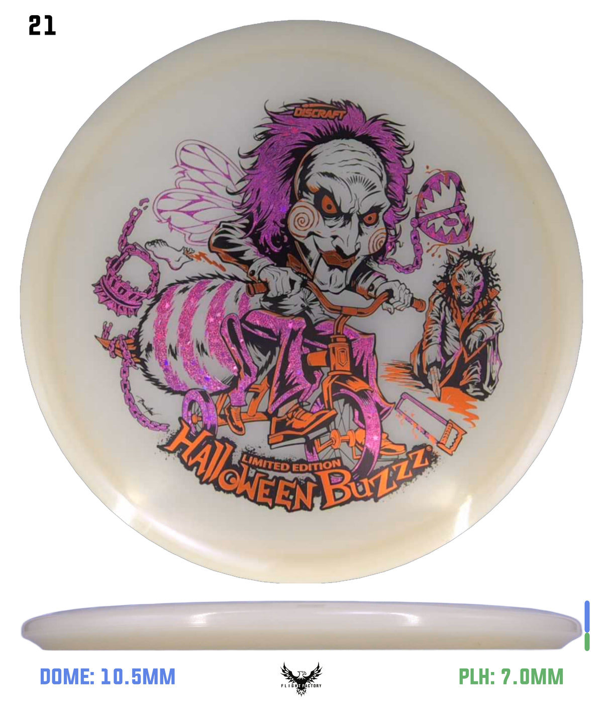 Discraft Mega Glo Buzzz - Halloween 2026