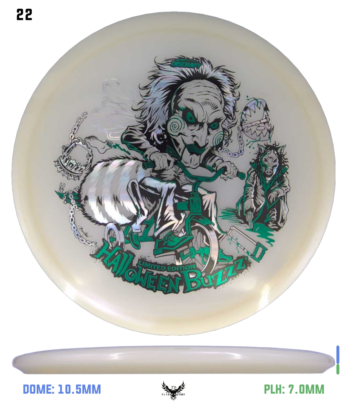 Discraft Mega Glo Buzzz - Halloween 2026