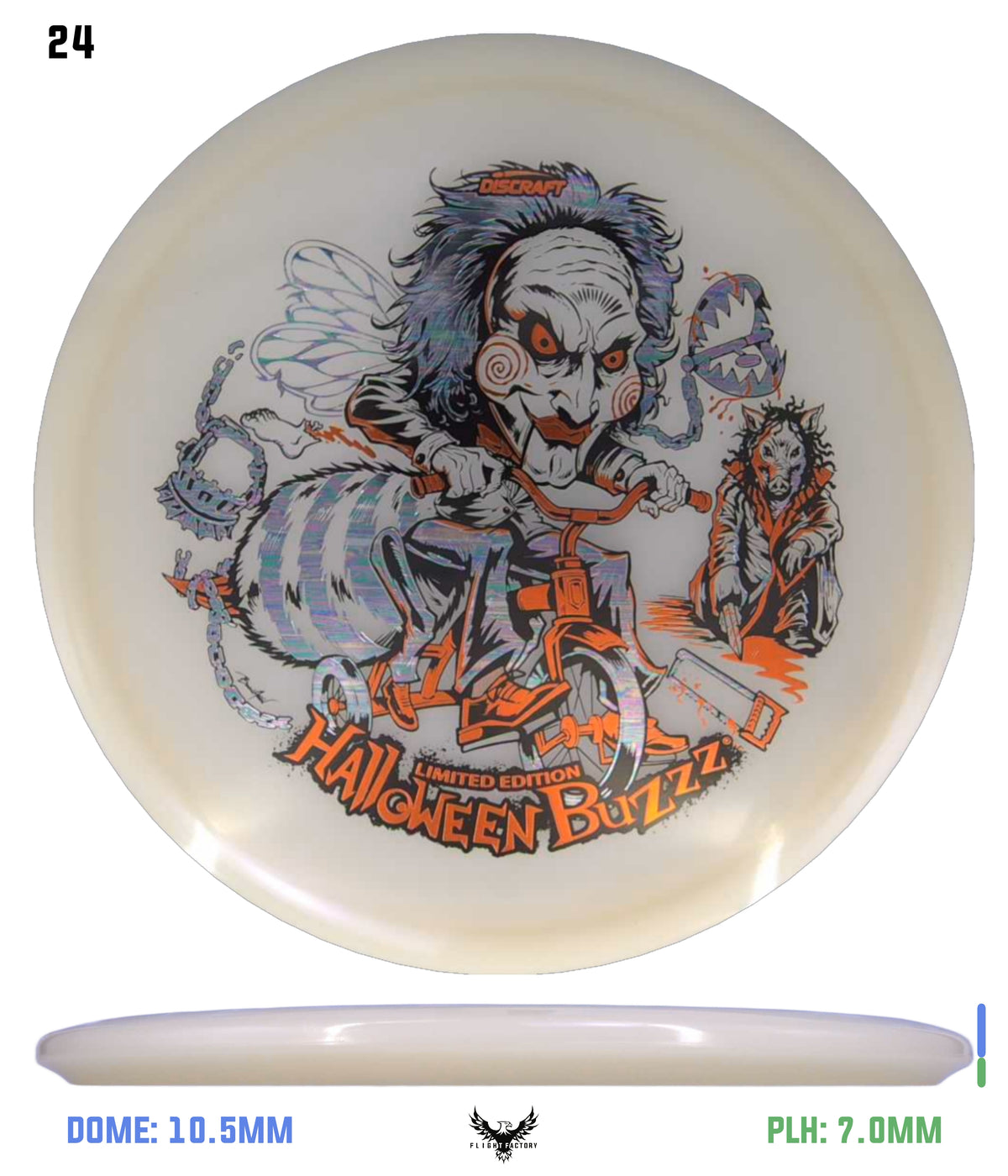 Discraft Mega Glo Buzzz - Halloween 2026