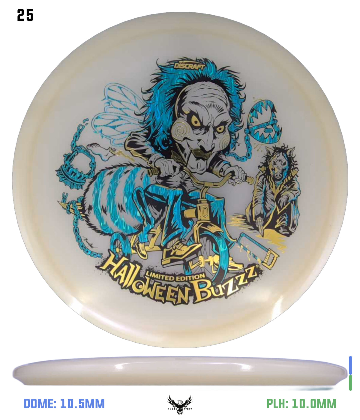 Discraft Mega Glo Buzzz - Halloween 2026
