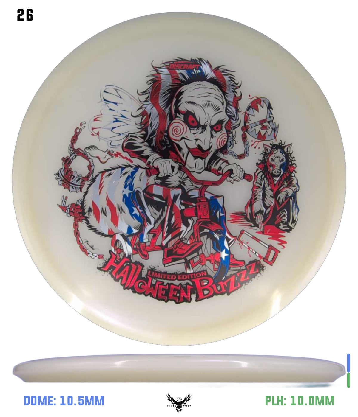 Discraft Mega Glo Buzzz - Halloween 2026