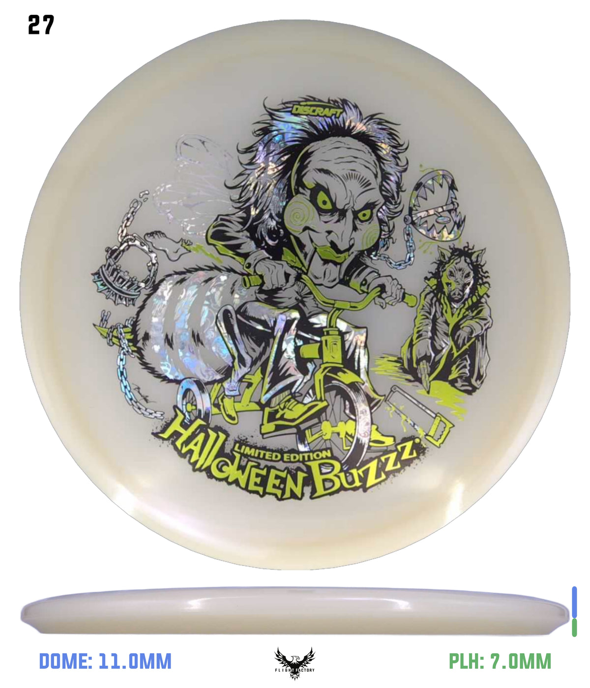 Discraft Mega Glo Buzzz - Halloween 2026