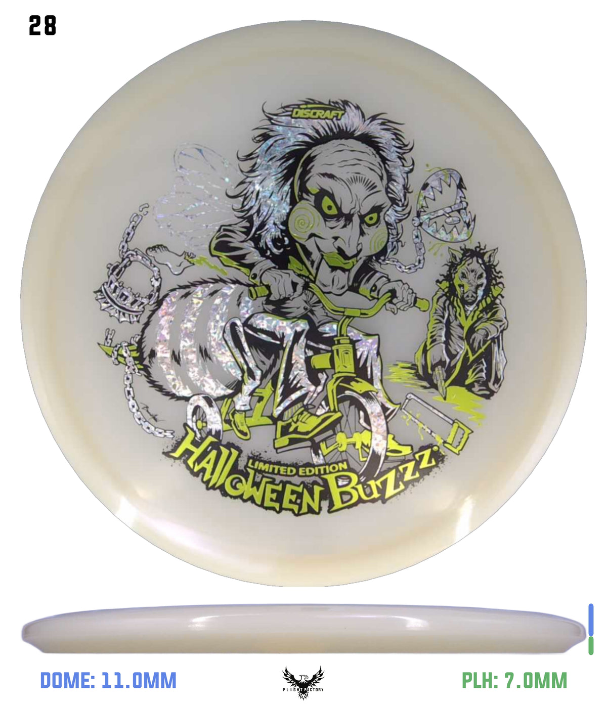 Discraft Mega Glo Buzzz - Halloween 2026