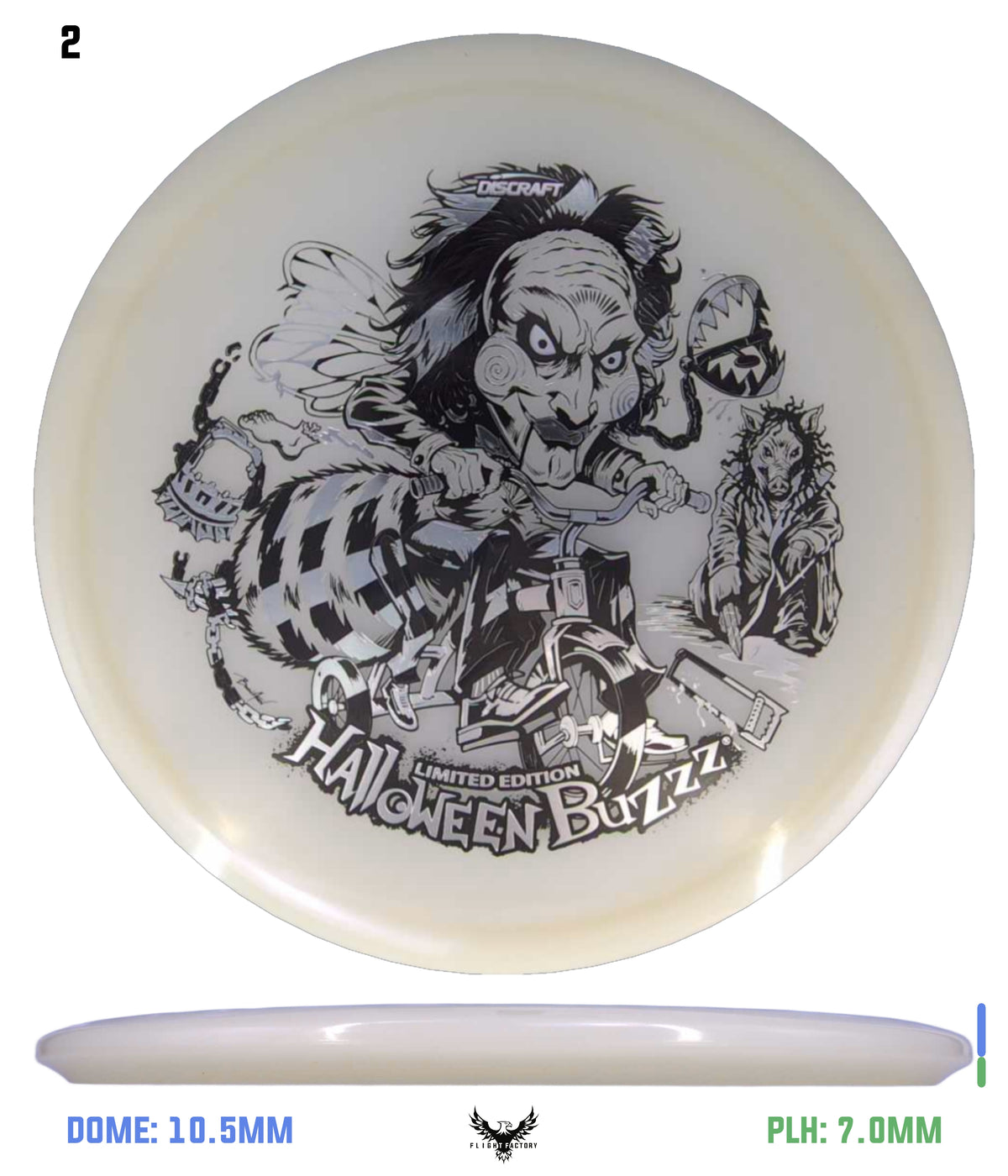 Discraft Mega Glo Buzzz - Halloween 2026