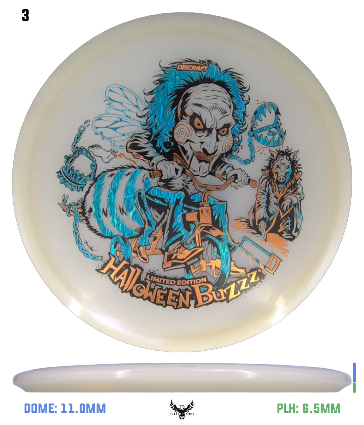 Discraft Mega Glo Buzzz - Halloween 2026