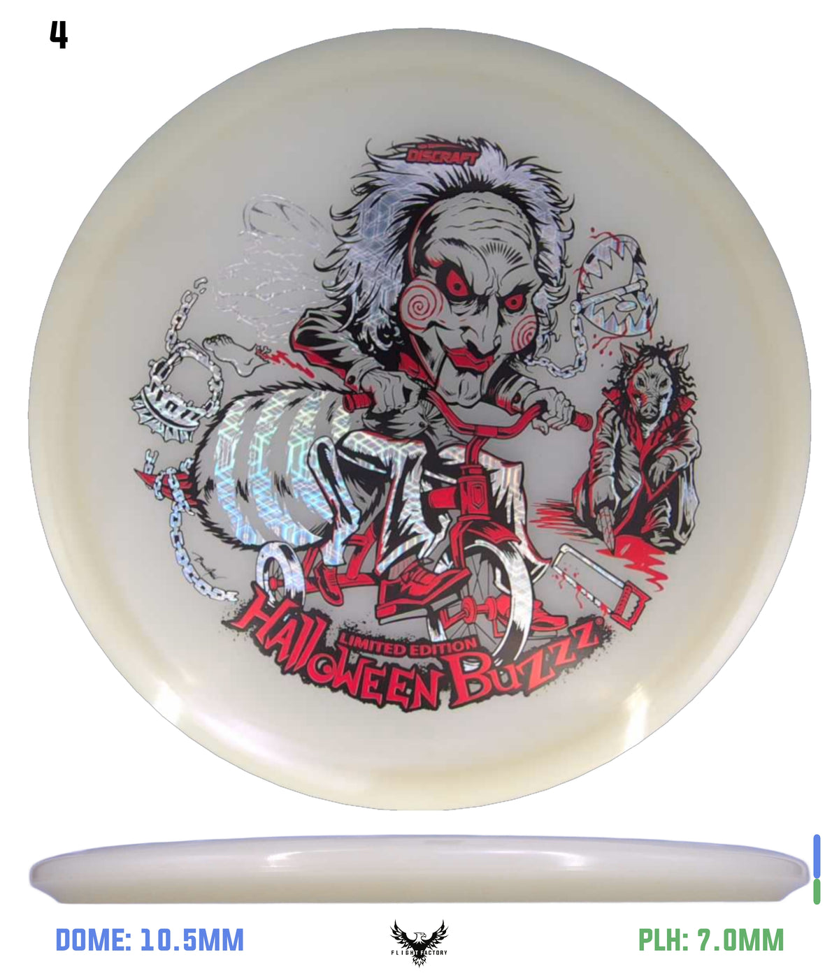 Discraft Mega Glo Buzzz - Halloween 2026