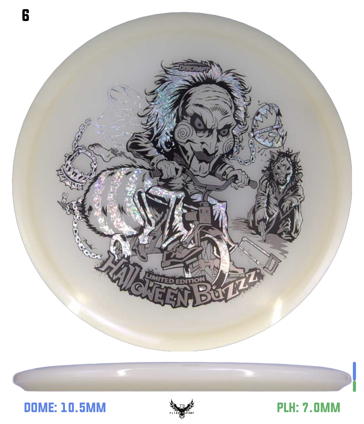 Discraft Mega Glo Buzzz - Halloween 2026