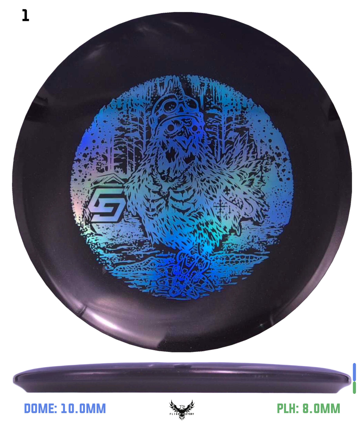 Discraft Midnight Metallic ESP Buzzz - Chris Dickerson Voodoo Chicken