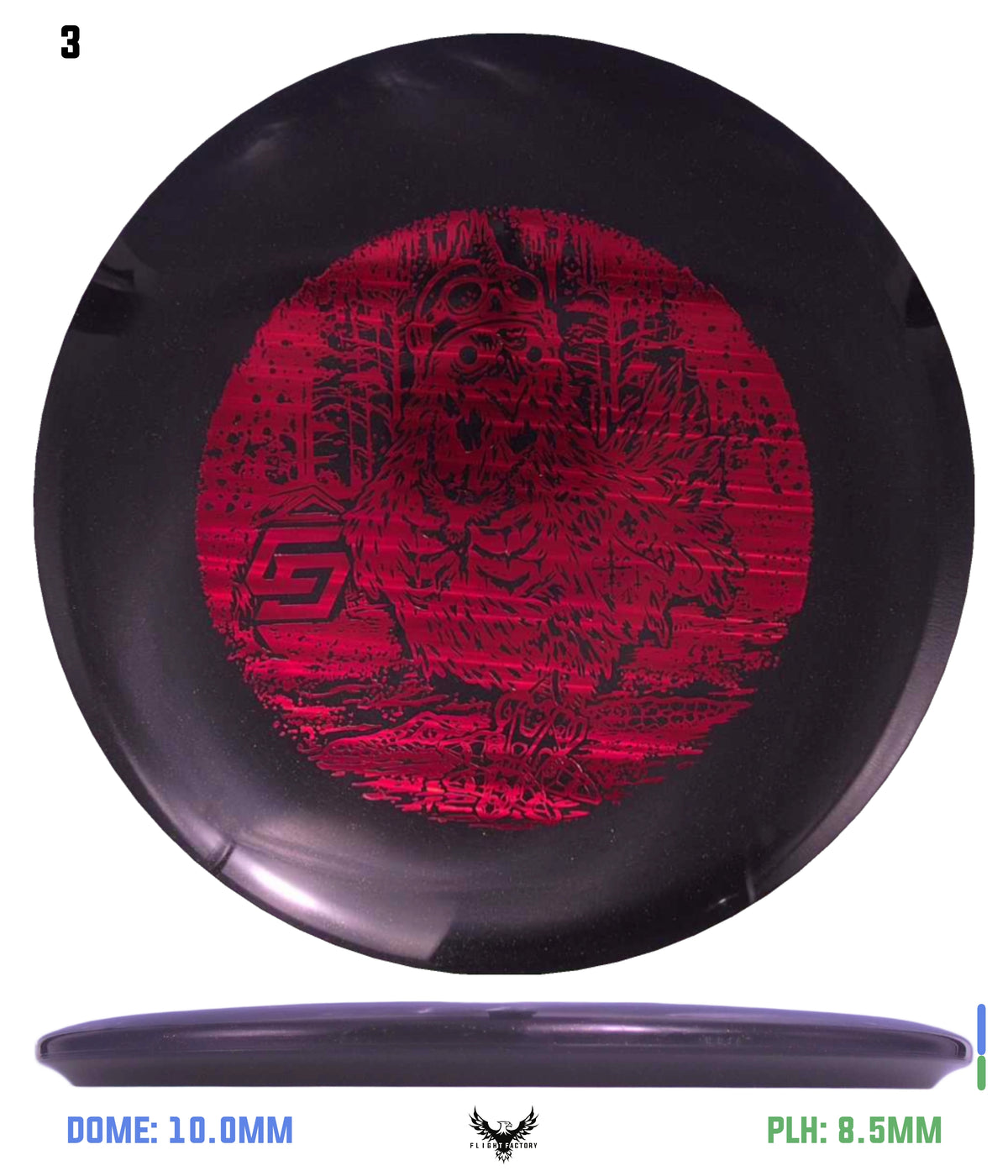 Discraft Midnight Metallic ESP Buzzz - Chris Dickerson Voodoo Chicken