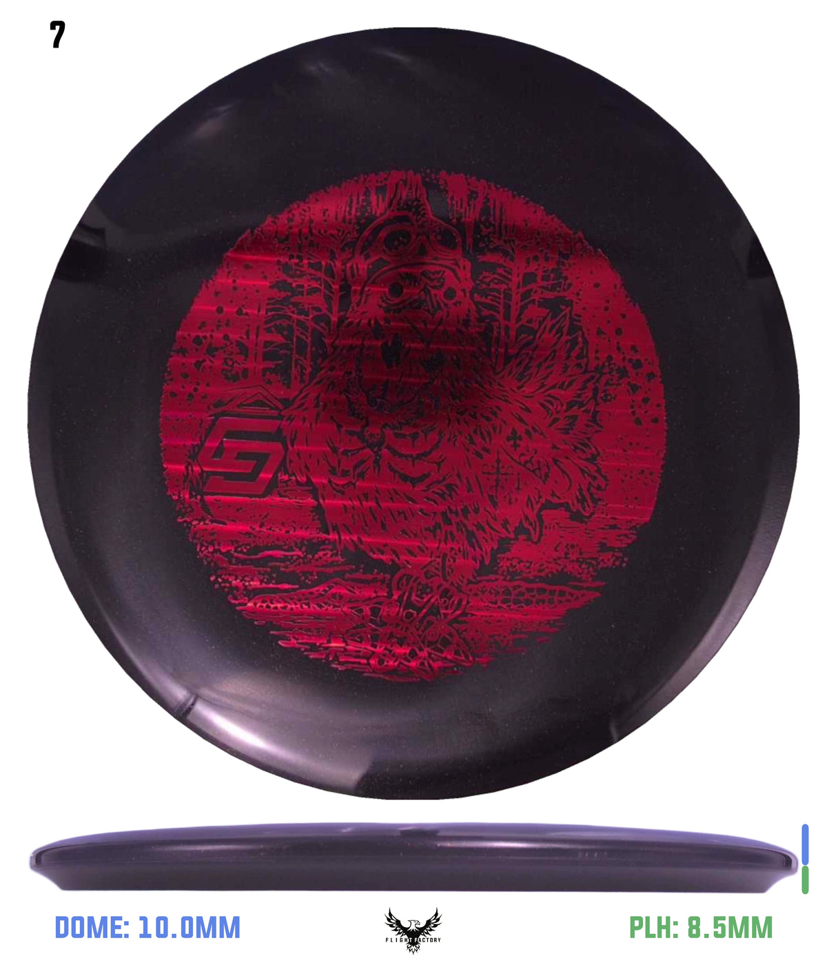 Discraft Midnight Metallic ESP Buzzz - Chris Dickerson Voodoo Chicken