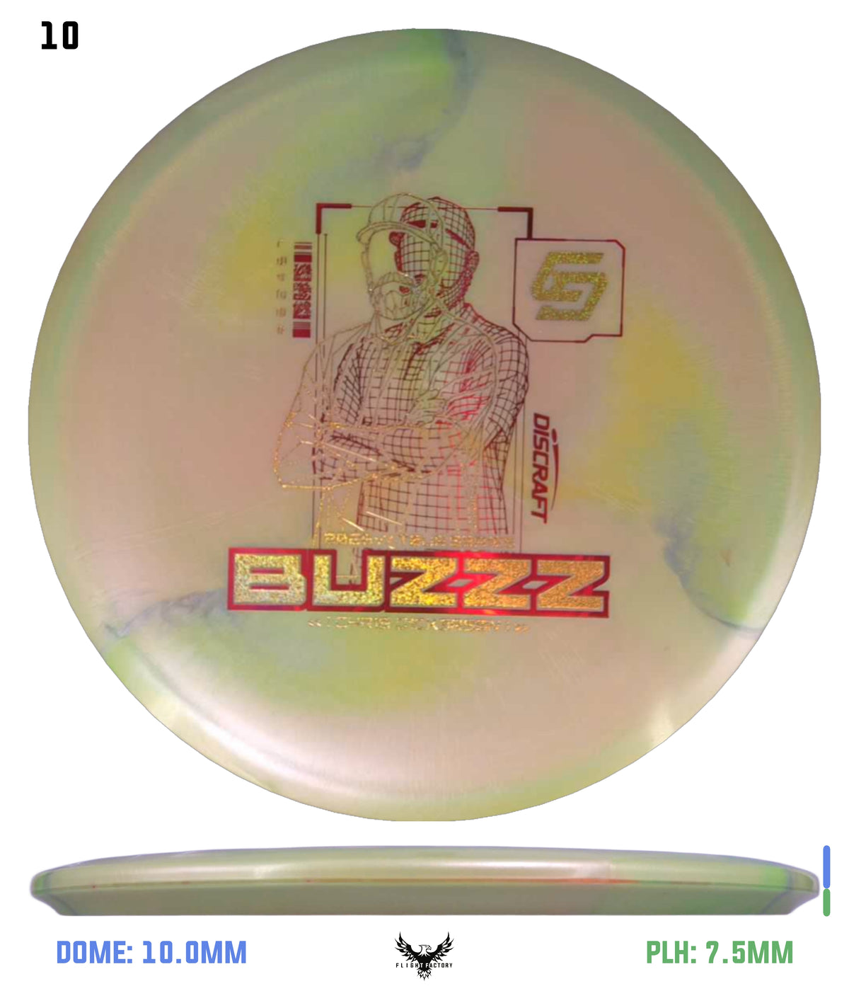 Discraft 2026 Chris Dickerson Tour Series V2 Buzzz