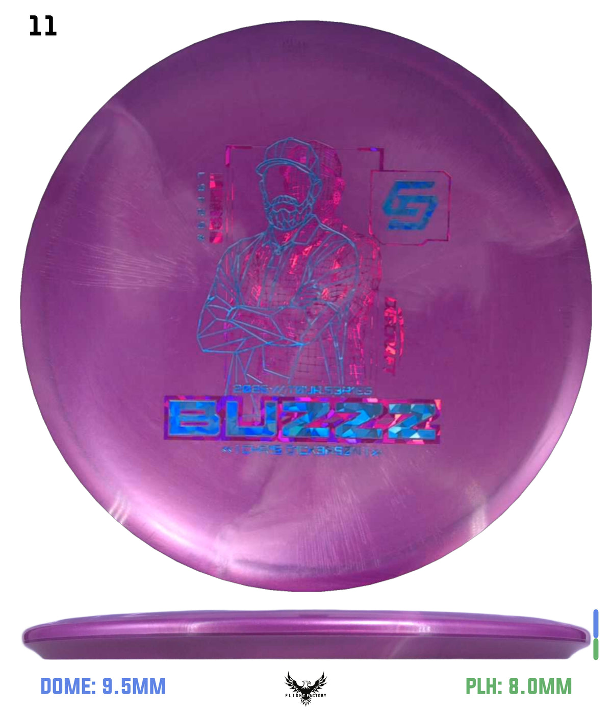 Discraft 2026 Chris Dickerson Tour Series V2 Buzzz