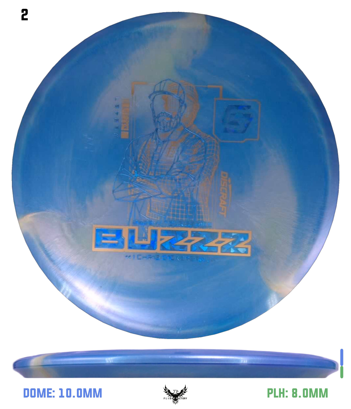 Discraft 2026 Chris Dickerson Tour Series V2 Buzzz