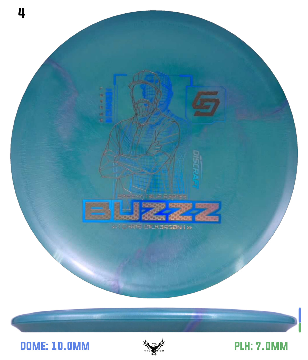 Discraft 2026 Chris Dickerson Tour Series V2 Buzzz