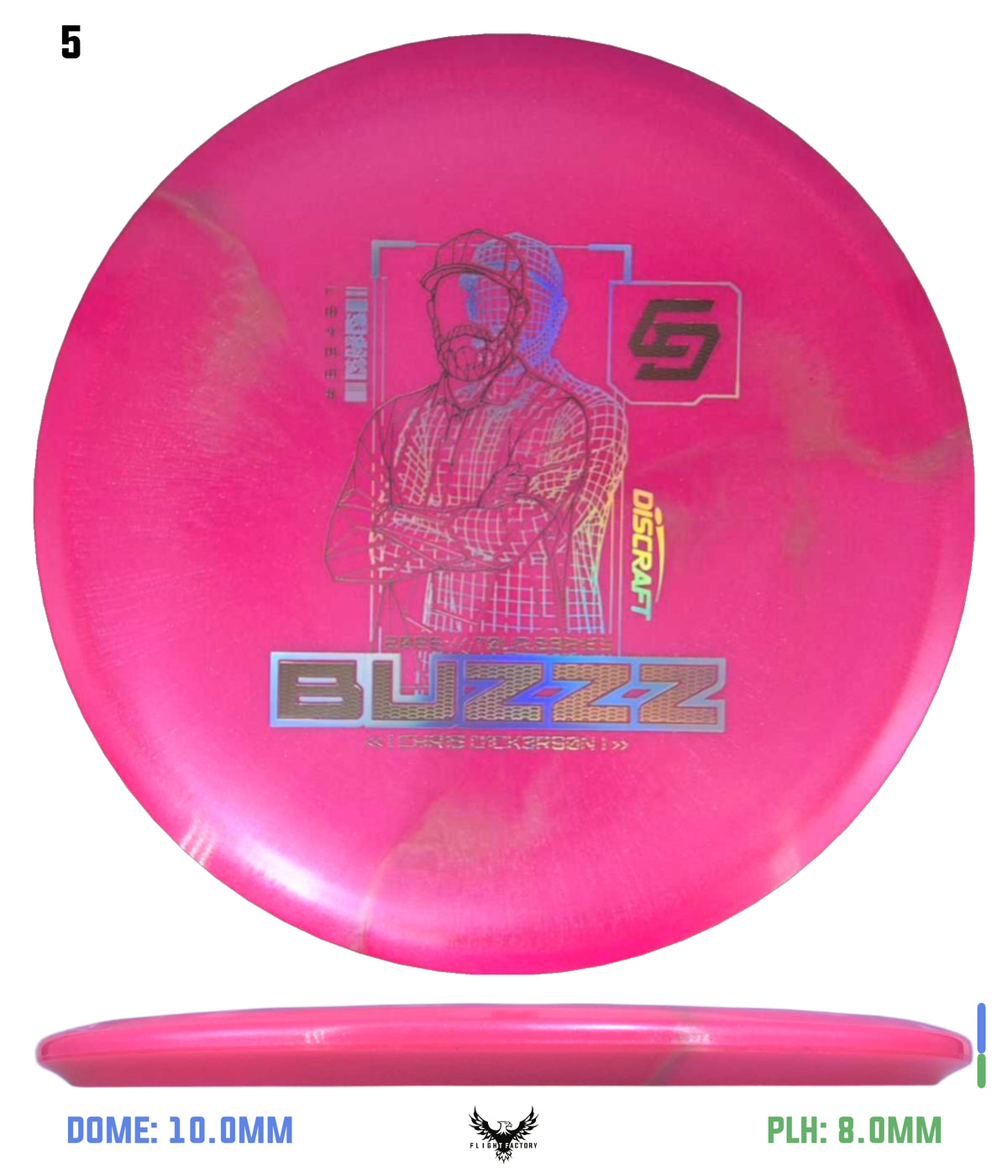 Discraft 2026 Chris Dickerson Tour Series V2 Buzzz
