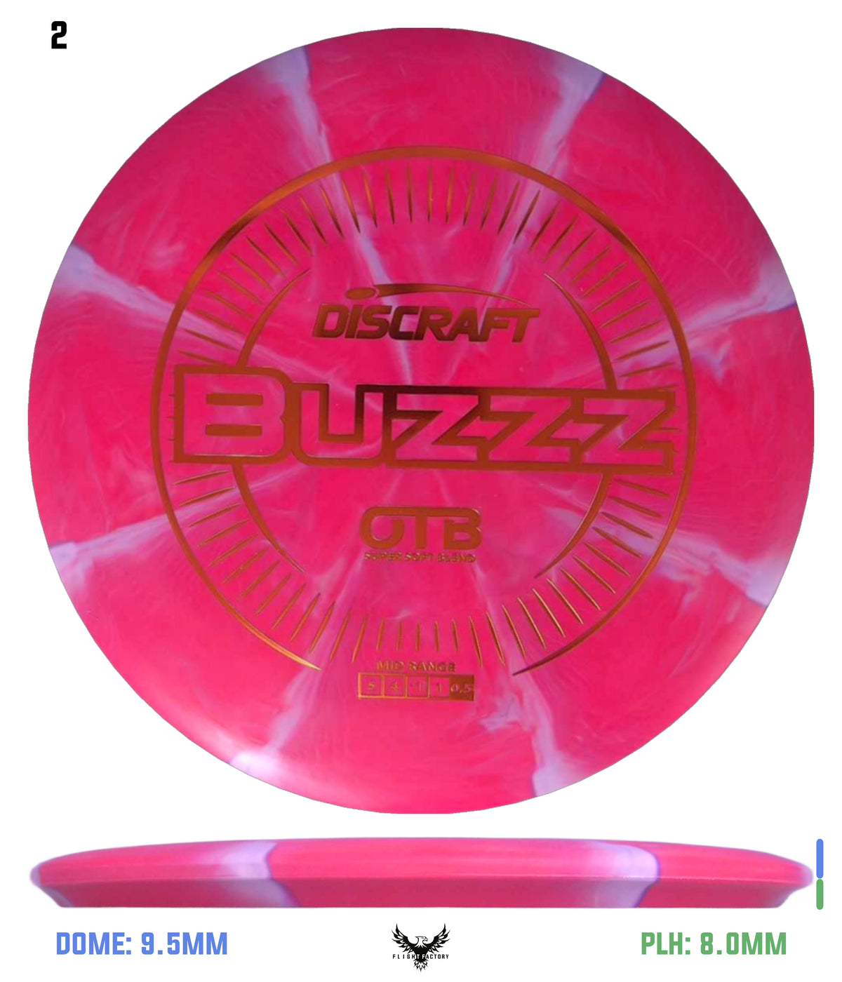 Discraft Swirl Super Soft Buzzz - OTB Edition