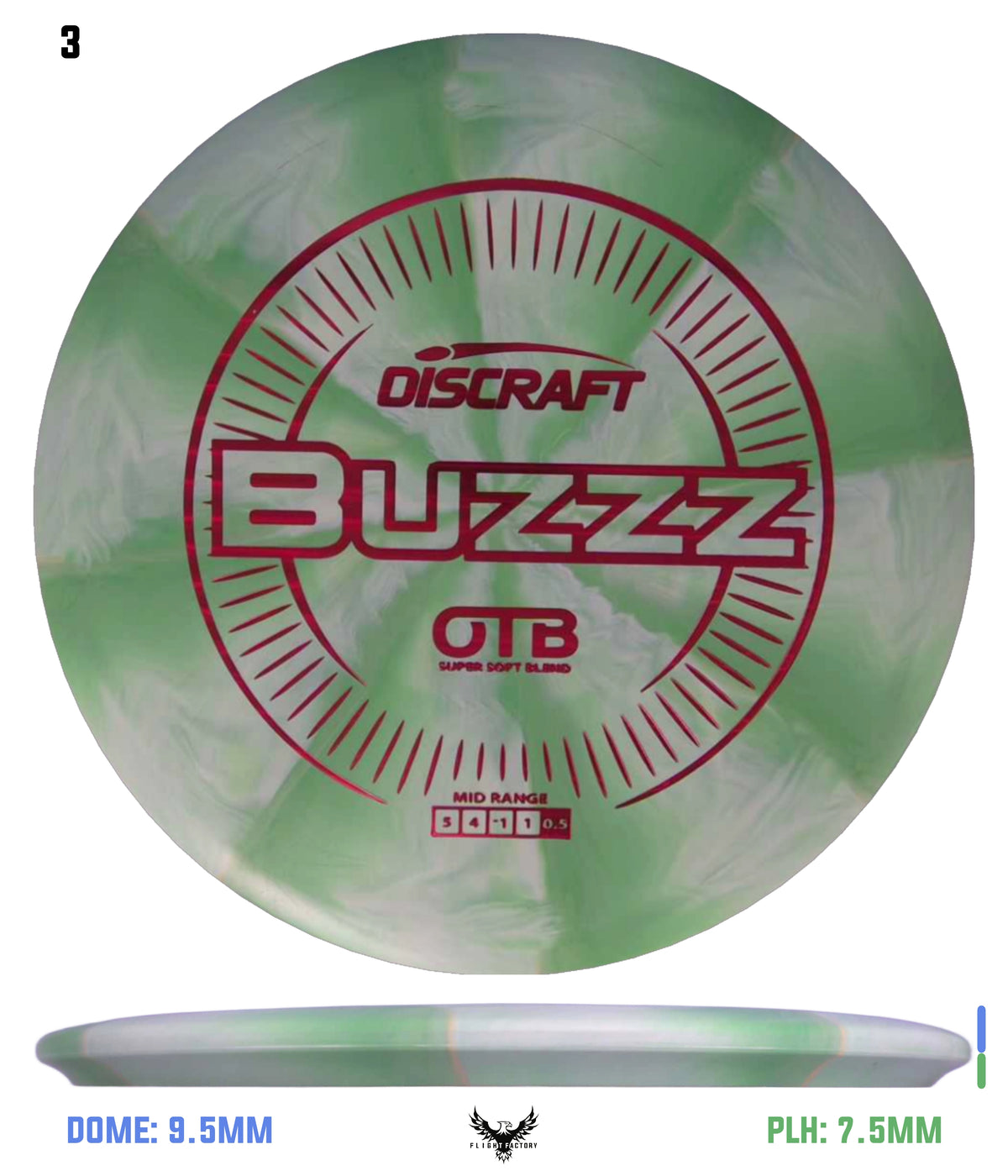 Discraft Swirl Super Soft Buzzz - OTB Edition
