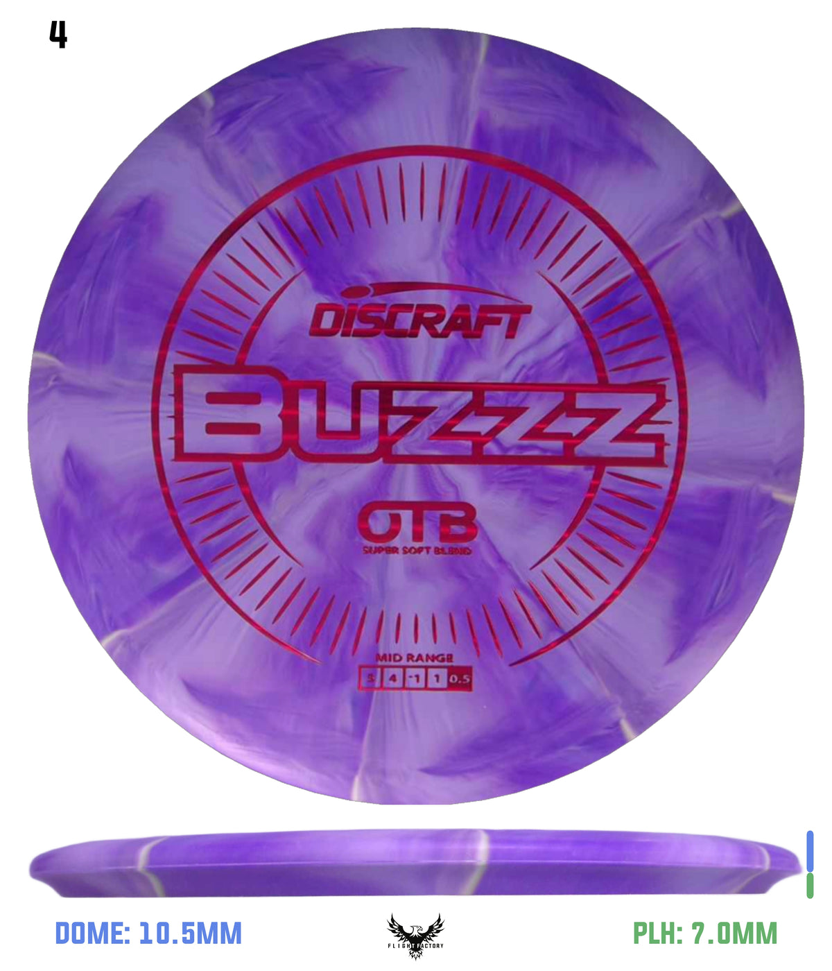 Discraft Swirl Super Soft Buzzz - OTB Edition