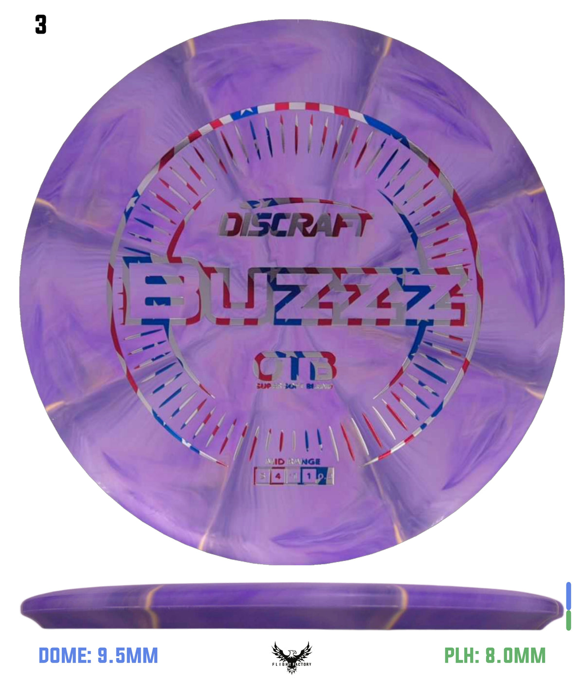 Discraft Swirl Super Soft Buzzz - OTB Edition