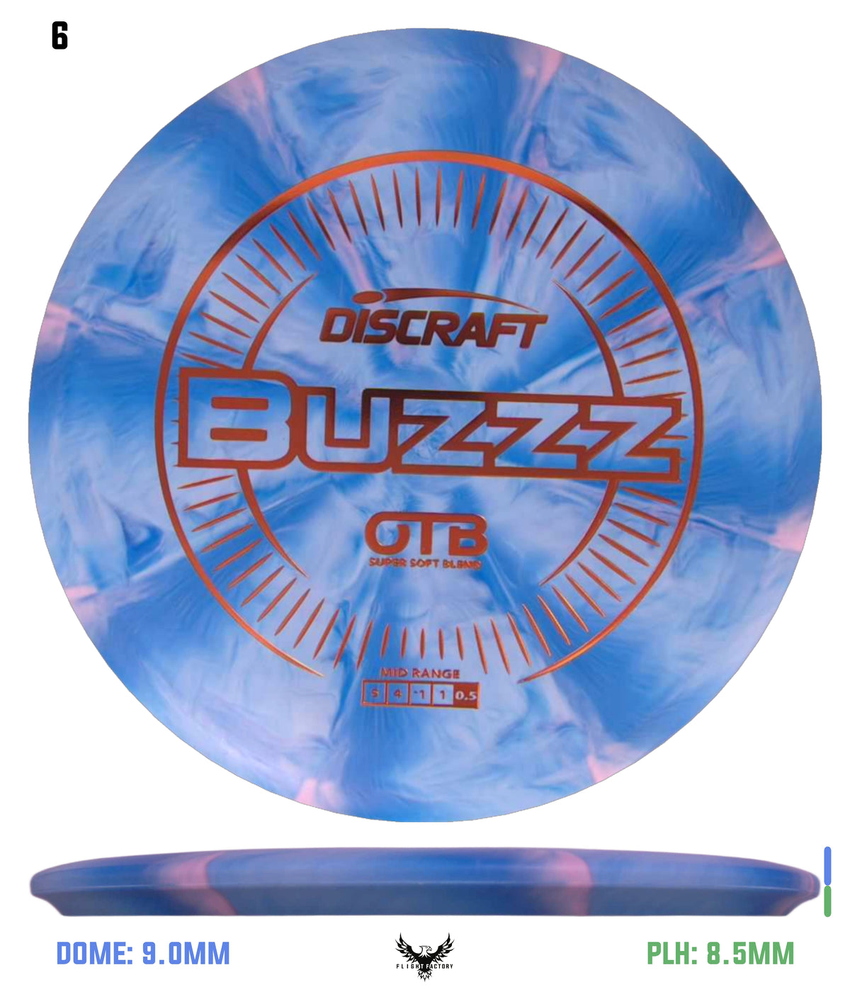 Discraft Swirl Super Soft Buzzz - OTB Edition