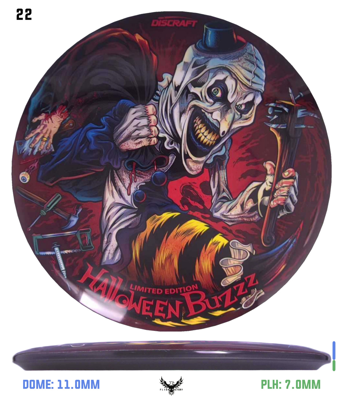 Discraft ESP Supercolor Buzzz - Halloween 2025