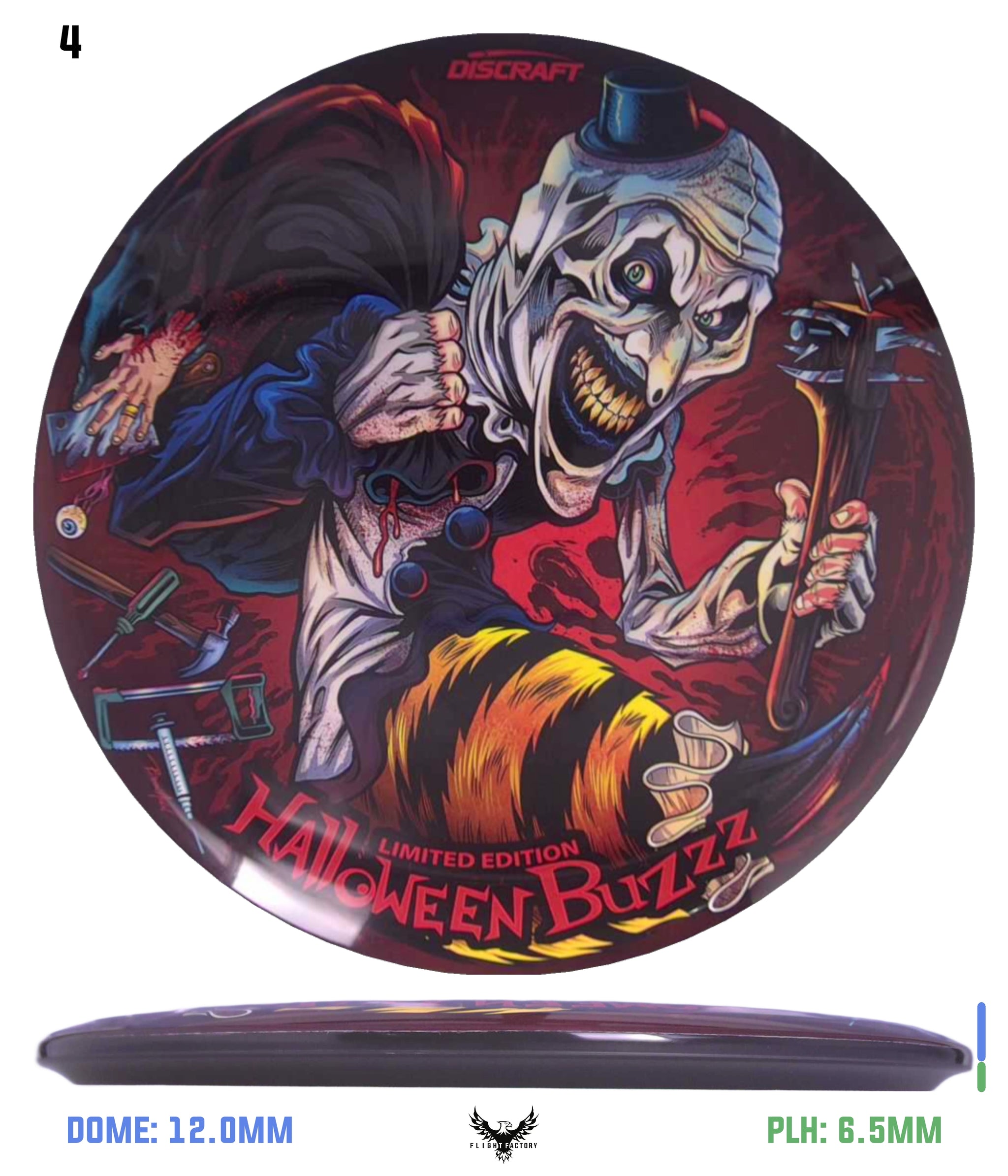 Discraft ESP Supercolor Buzzz - Halloween 2025 - Flight Factory Discs